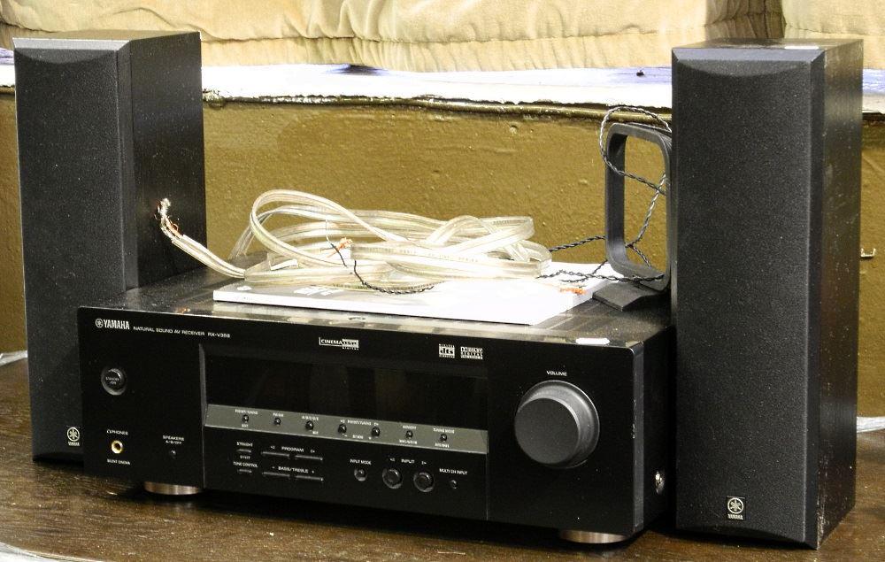 Yamaha RX-V359 Receiver & Speaker. (1 of 1)