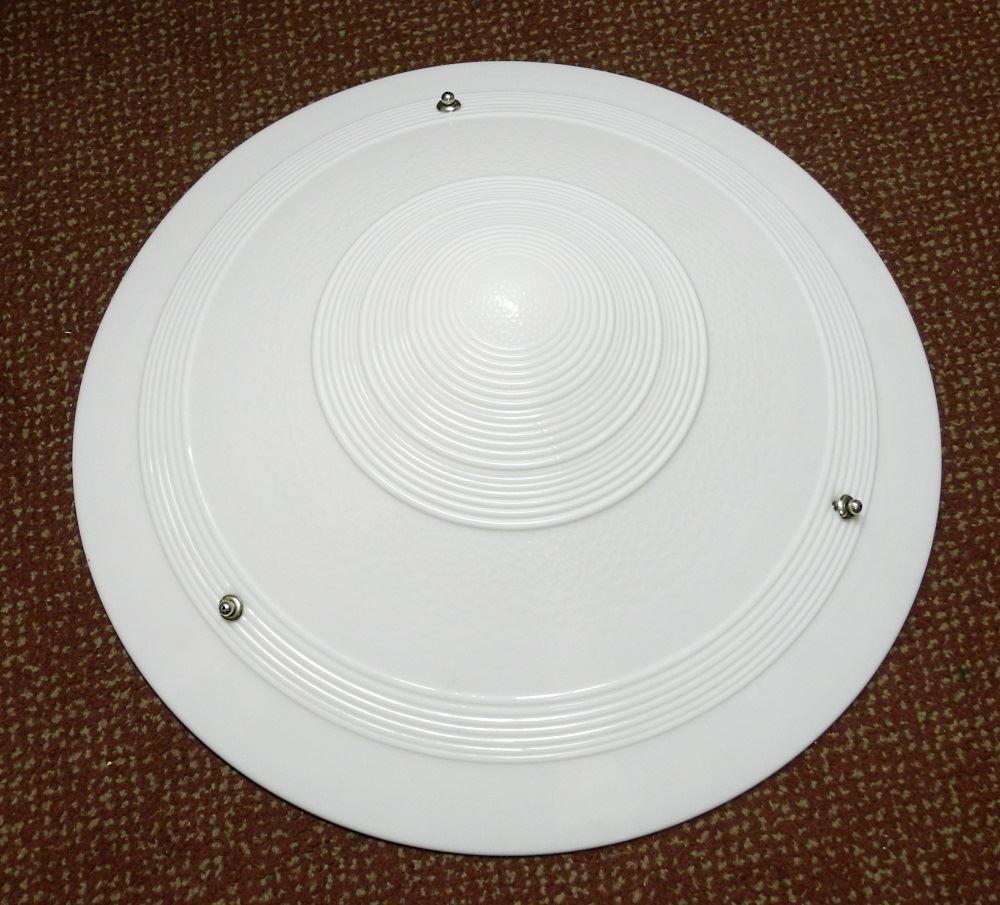 Art Deco Style "Soft Lite" Glass Pendant Light Fixture, (1 of 1)