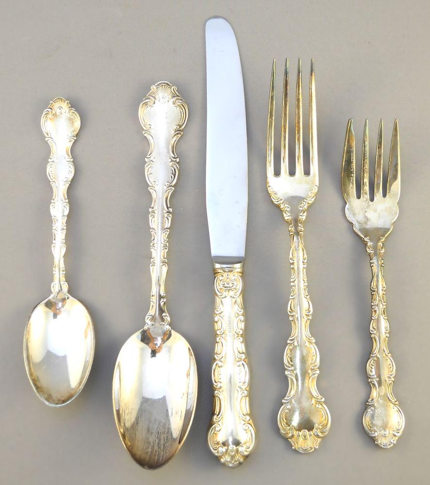 Set of Birks Regency Plate Flatware. (1 of 3)