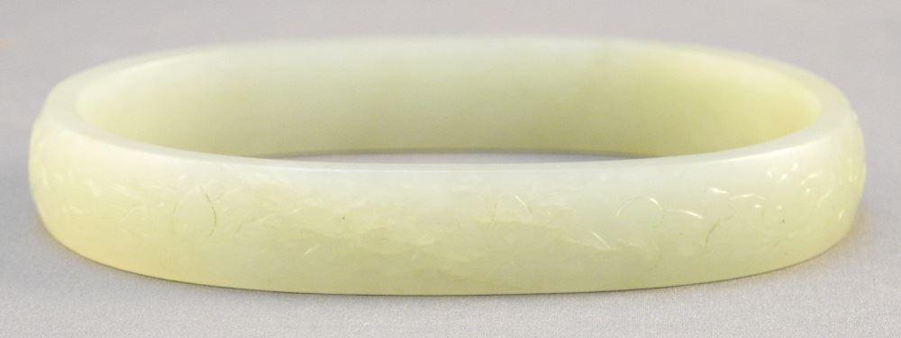 Chinese Jade Bracelet, 3 3/8" wide. (1 of 2)