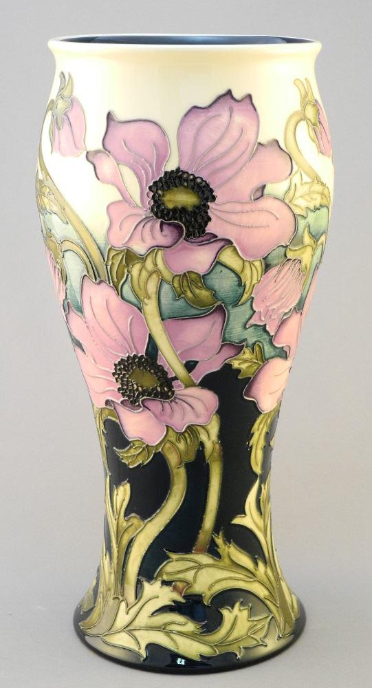 Moorcroft Vase, #7/100, 2015, 12" high. (1 of 6)