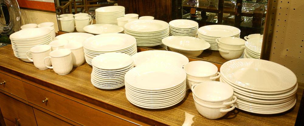 Wedgwood China Part Dinner Service, "Nantucket". (1 of 3)