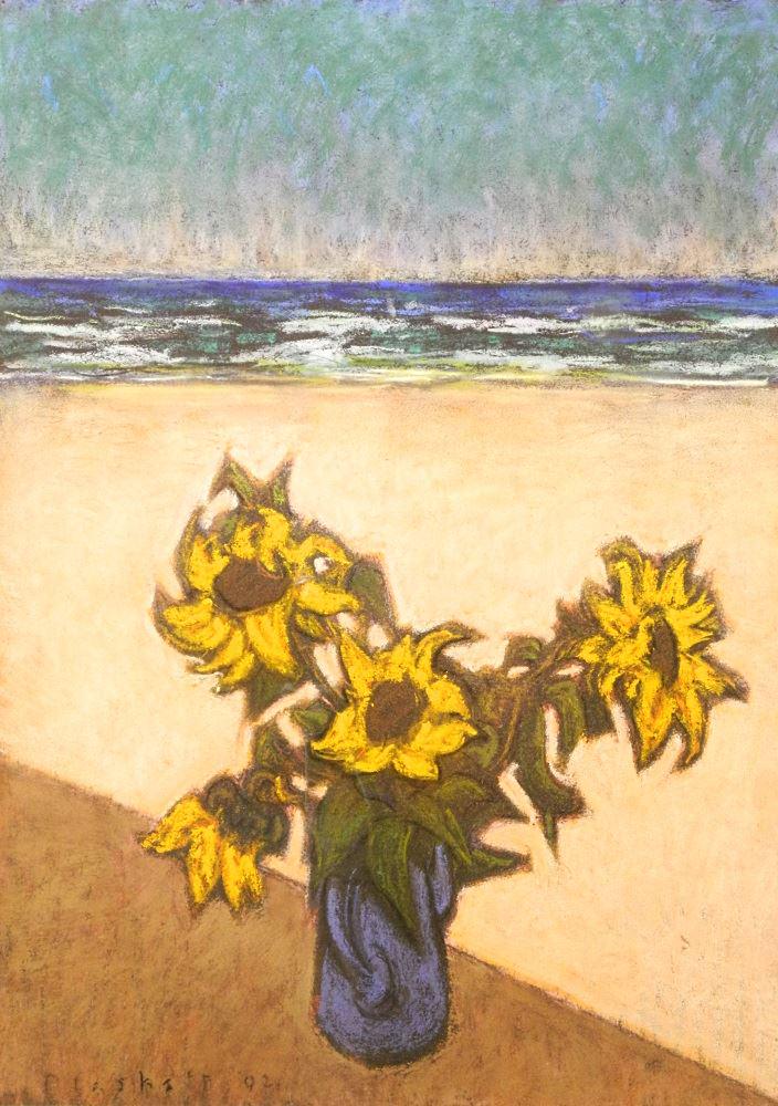 Pastel Signed (Joseph) Plaskett '92, 29" x 21", (1 of 6)