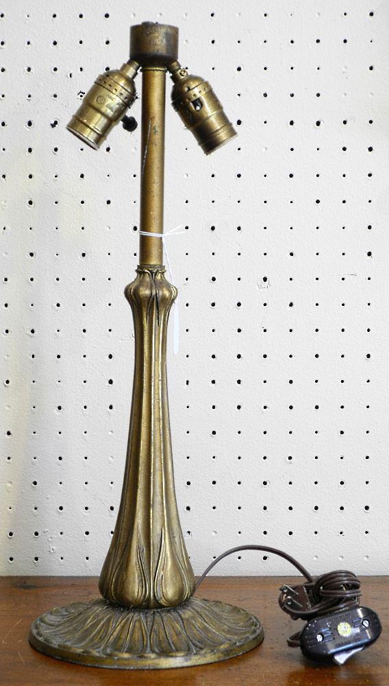 Vintage Cast Metal Table Lamp Base, 20 1/2" high. (1 of 1)