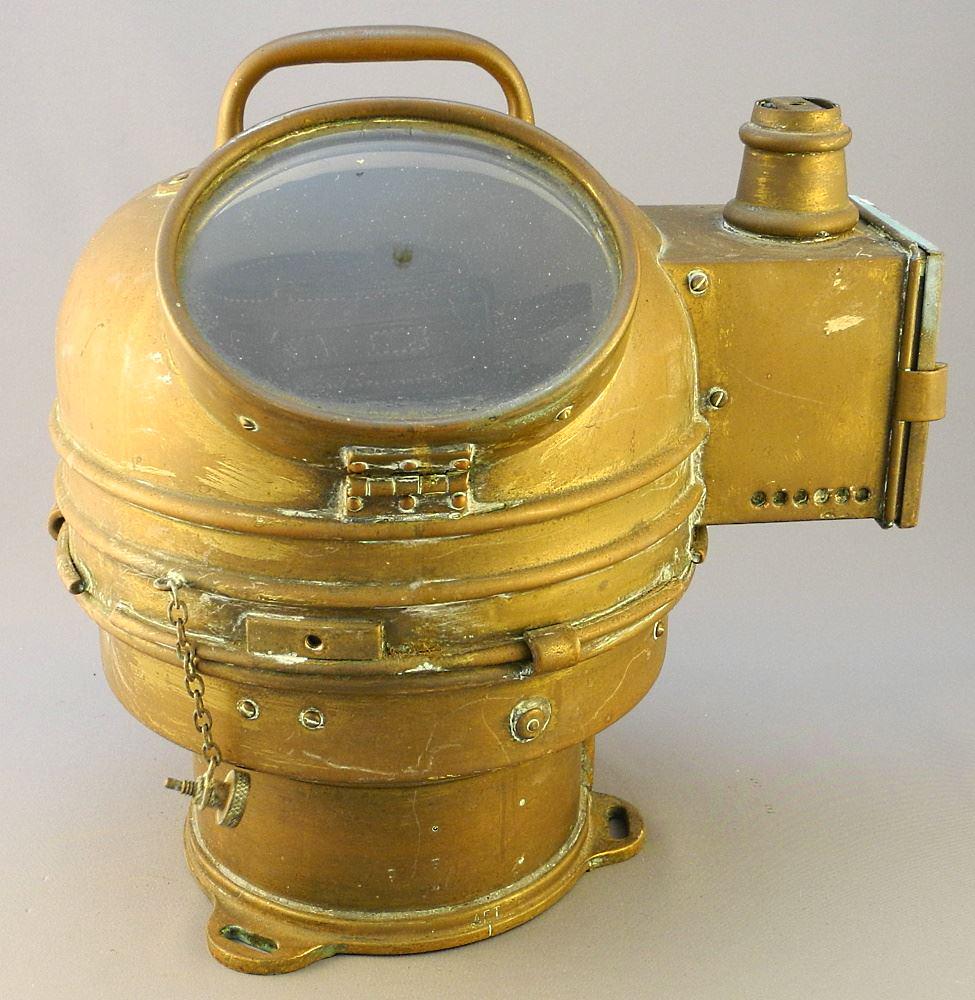 Gimballed Copper Ship's Compass & Hand Held Compass, 10 (1 of 2)