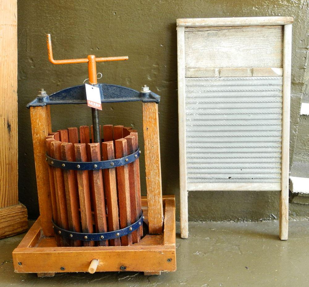 Washboard & Grape Press.: Washboard & Grape Press.