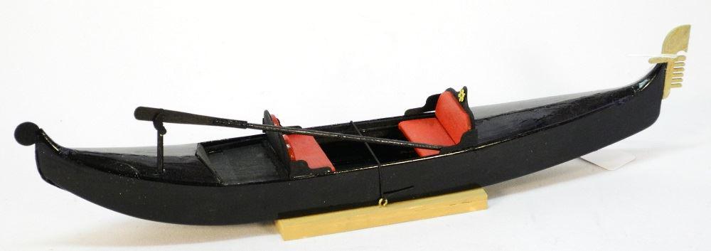 Model Ship "Venetian Gondola", 16" length. (1 of 2)