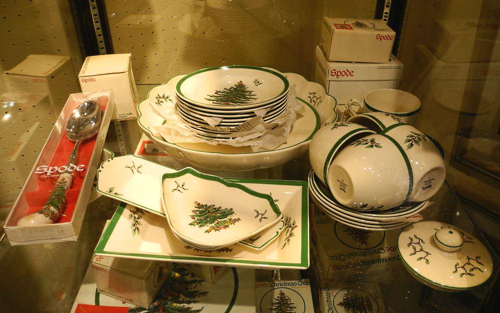 Collection of Spode "Christmas Tree" China. (1 of 3)