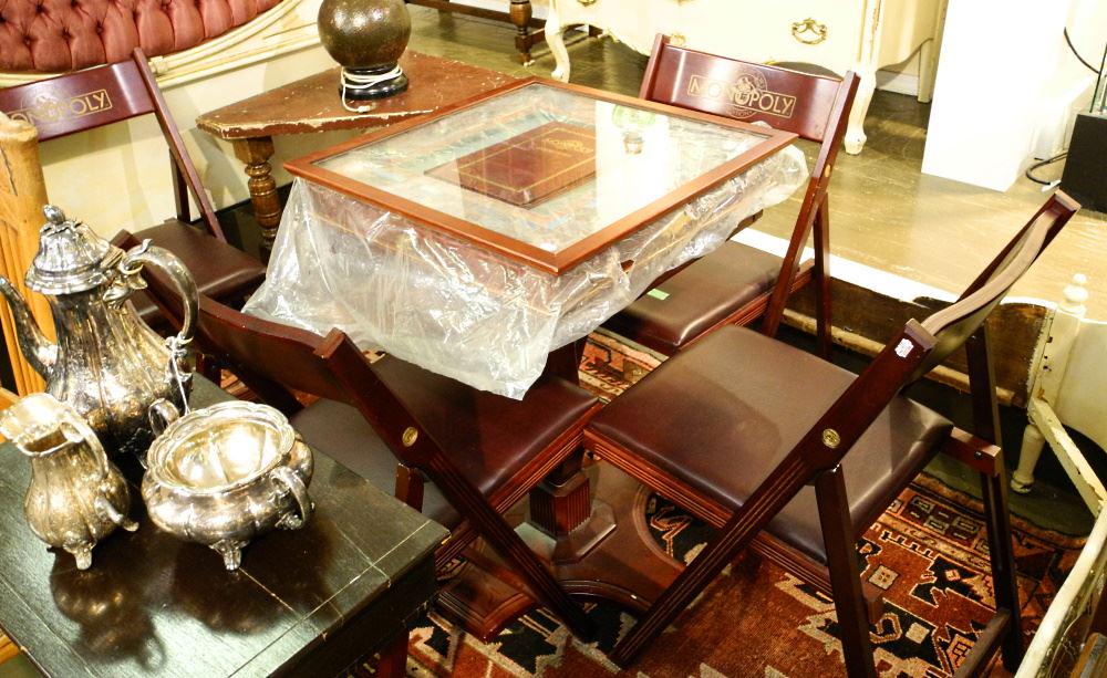 Monopoly Collector Edition Suite (table & 4 chairs). (1 of 2)