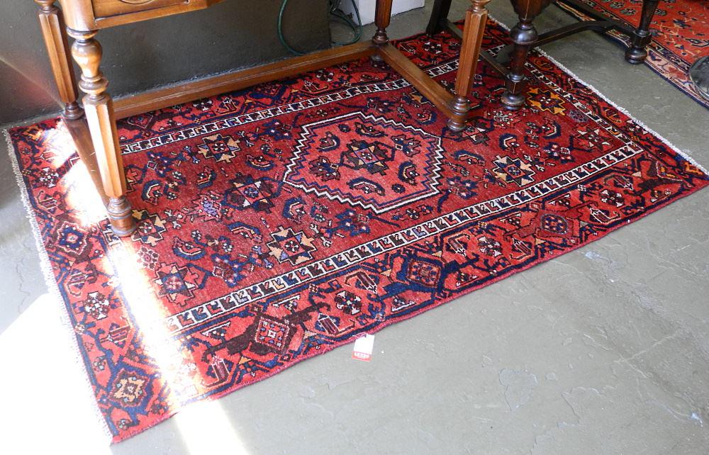 Zanjan Carpet approximately 5'9" x 3'8". (1 of 1)