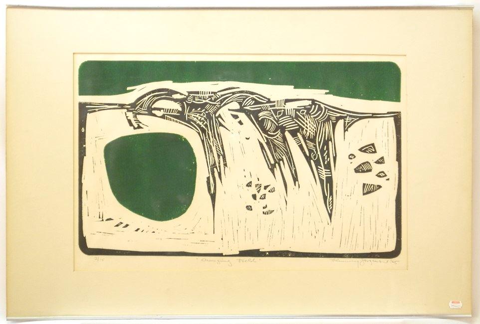 Limited Print signed Flemming Jorgensen '65, "Changing: Limited Print signed Flemming Jorgensen '65, "Changing Field".