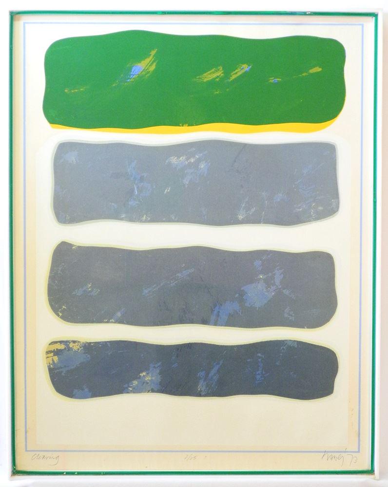 Silkscreen 2/25 signed (Don) Harvey 73, 28" x 22", (1 of 1)