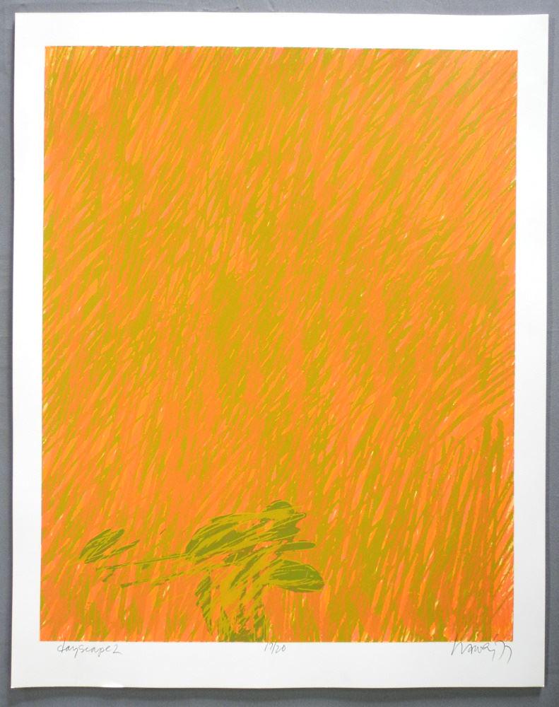 12 Coloured Prints & Proofs signed Harvey '77, 28 1/2" (1 of 4)