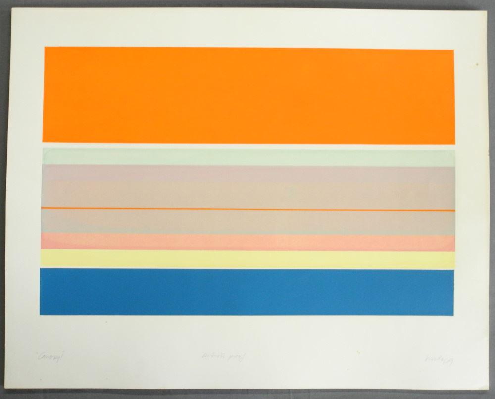 18 Coloured Prints & Proofs signed Harvey '69, 22 1/2" (1 of 5)