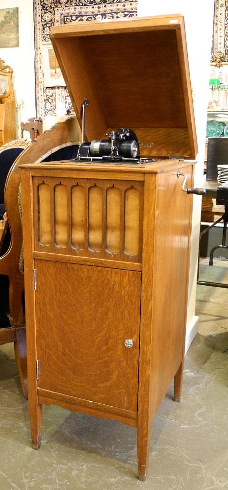 Edison Cylinder Player Photograph. (1 of 3)