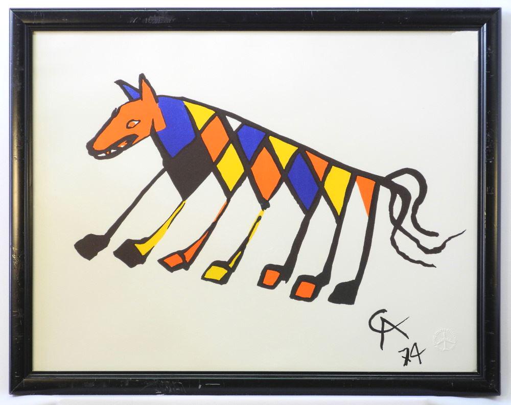 4 Lithographs after Alexander Calder, 19 1/2" x 25 (1 of 8)