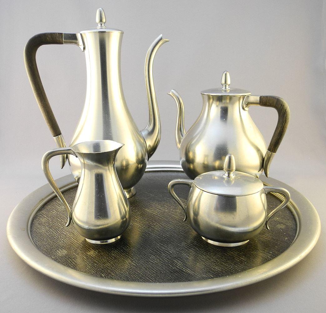 Royal Holland Pewter Coffee / Tea Service. (1 of 6)