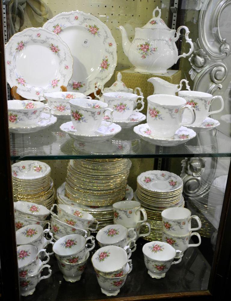 Set of Royal Albert Tranquility China.: Set of Royal Albert Tranquility China.