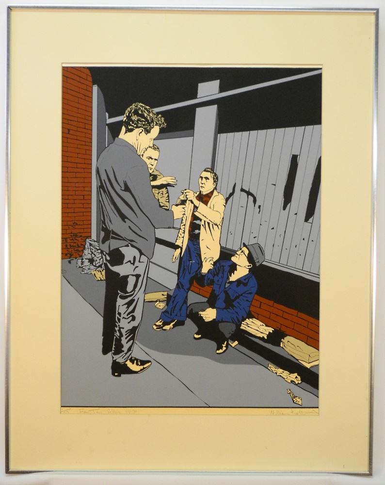 Serigraph signed William Featherstone, 1/50, 26" x 19 (1 of 3)