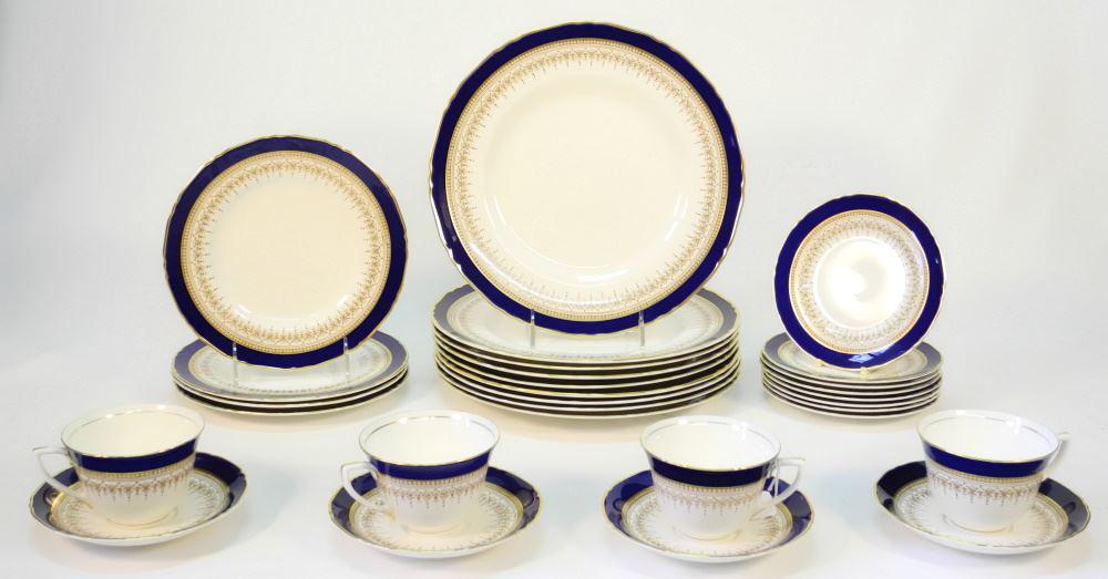 Partial Set of Royal Worcester "Regency" Bone China: Partial Set of Royal Worcester "Regency" Bone China Dinner Ware.