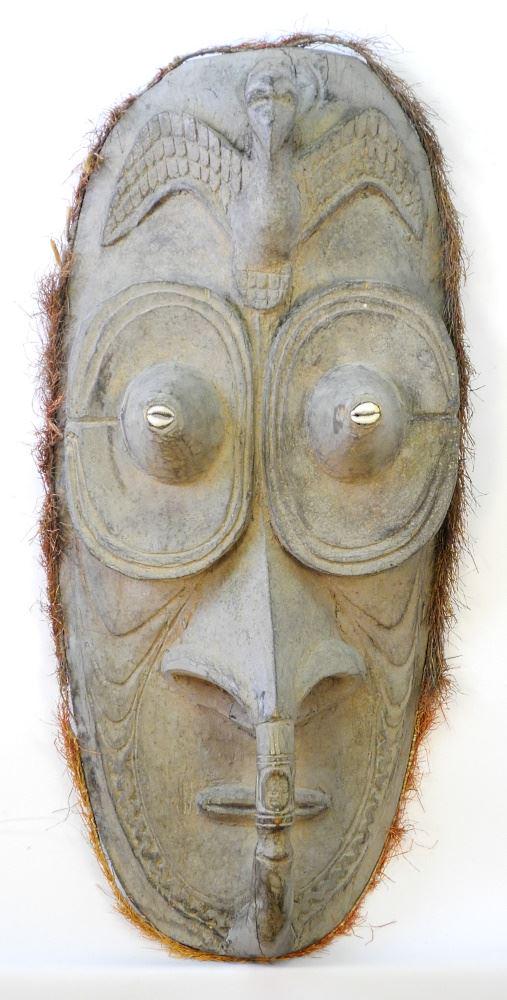 Papua New Guinea Carved Kami Eagle Mask, 27 1/2" (1 of 5)