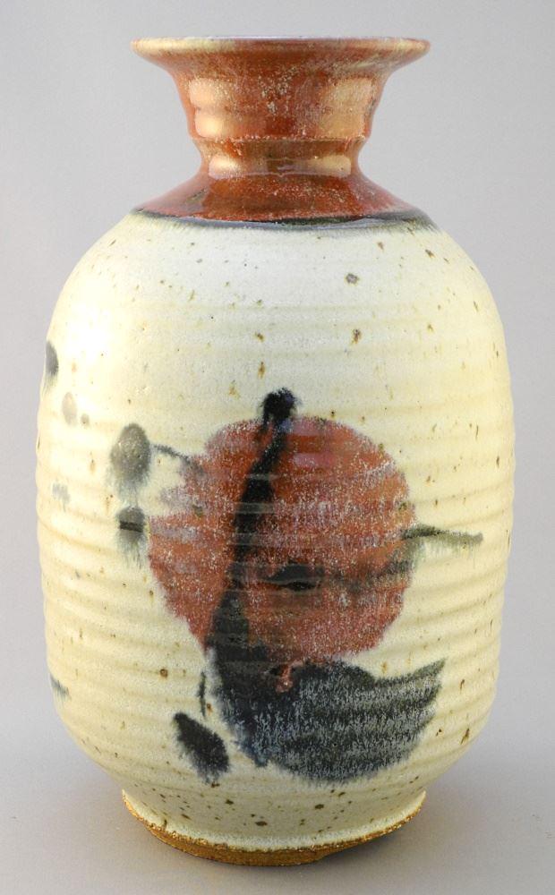 Early Wayne Ngan Pottery Vase, signed on bottom, 11 (1 of 9)