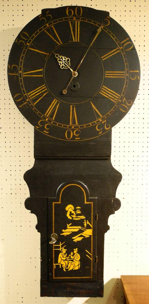 Antique Mahogany Tavern Clock, 53 1/2" high. (1 of 12)