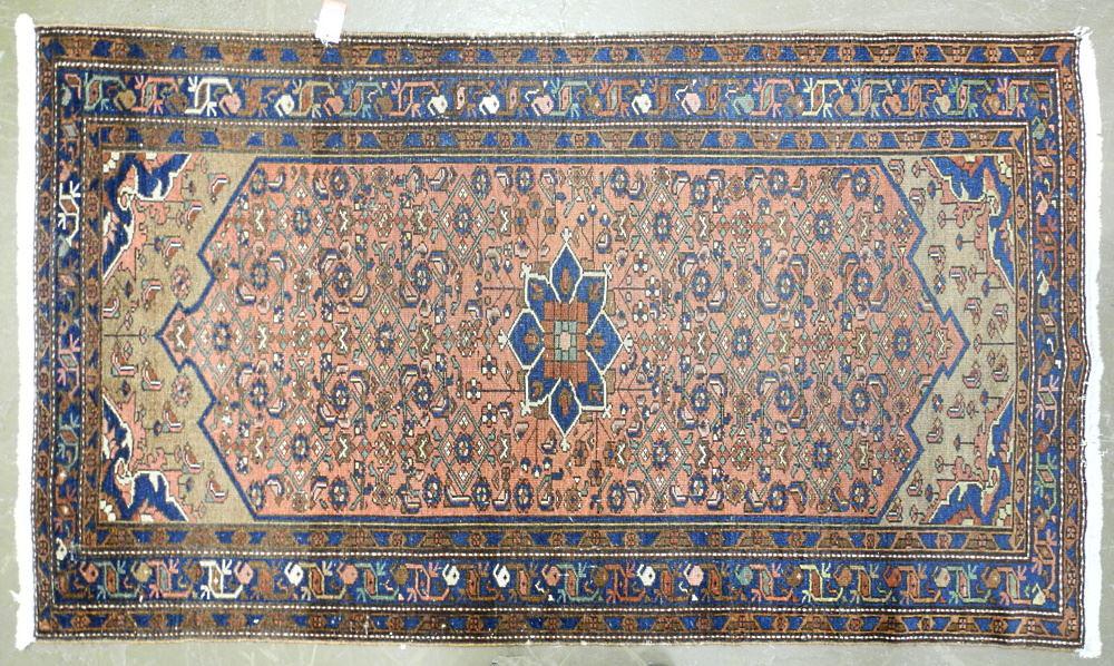 Antique Hand Knotted Persian Carpet, approximately 75" (1 of 7)
