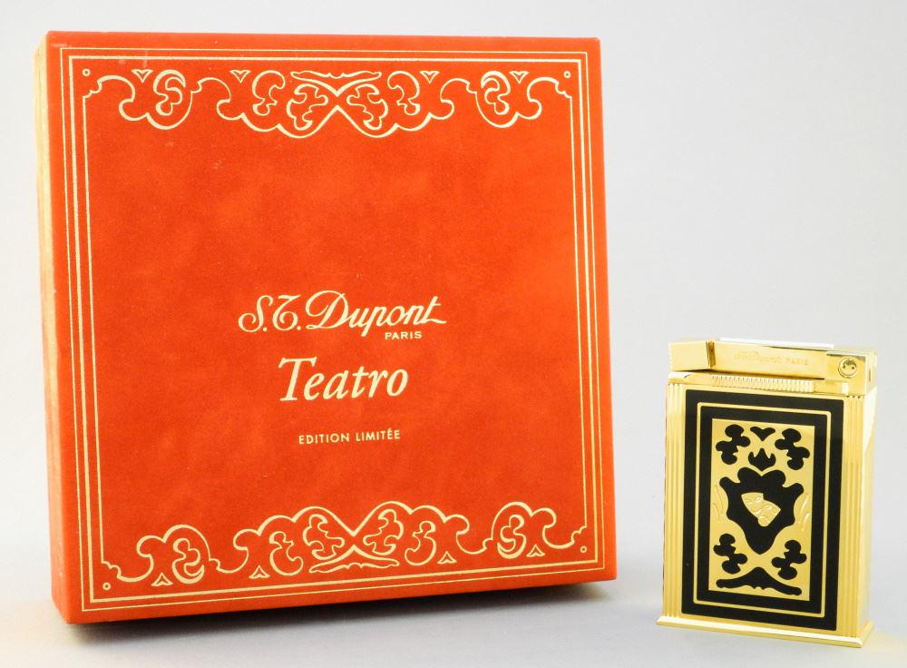 S.T. Dupont Paris Teatro Table Lighter C. 1997 Limited (1 of 13)