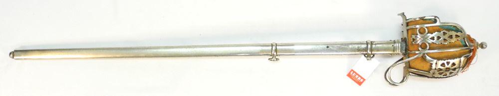 Scottish Basket Hilt Sword, 40 1/4" length. (1 of 4)