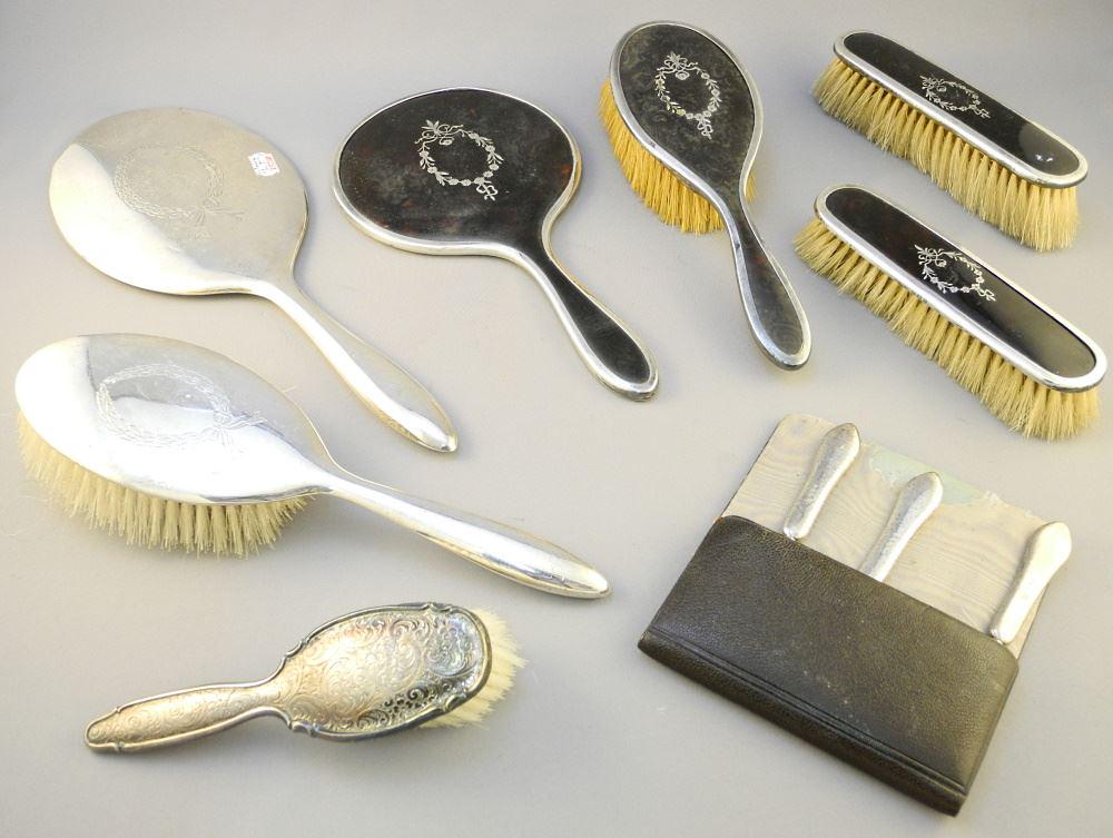 Group of Various Sterling Silver Dresser Items, (1 of 6)