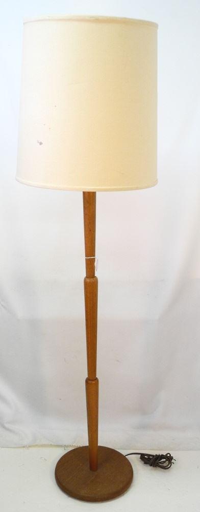 Danish Modern Teak Floor Lamp, TH 61 1/4". (1 of 2)