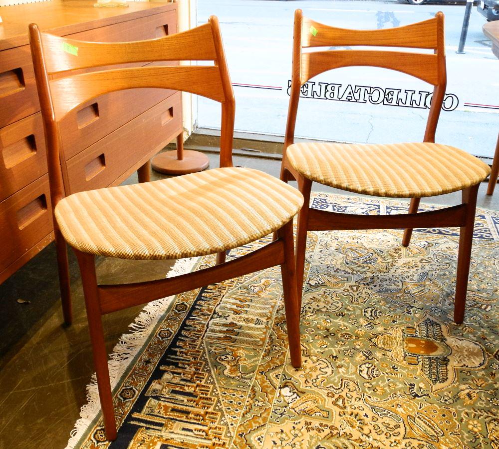 5 Erik Buch Teak Dining Chairs, Chr. Christiansen. (1 of 3)
