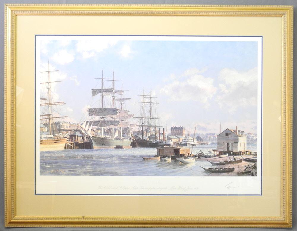 Limited Print after John Stobart, 21 1/2" x 30 3/4", (1 of 3)