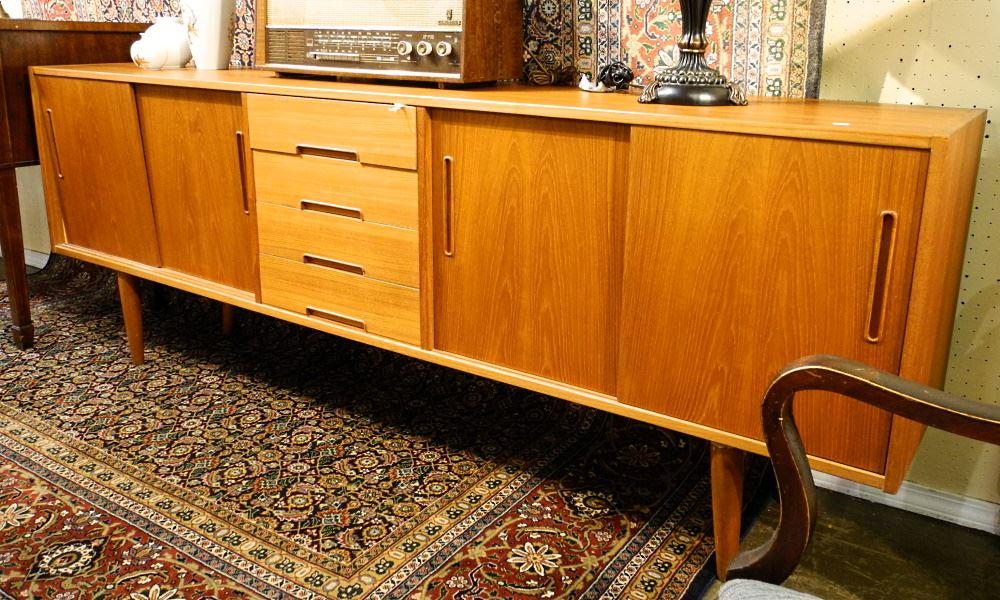 Danish Modern Teak Sideboard. (1 of 3)