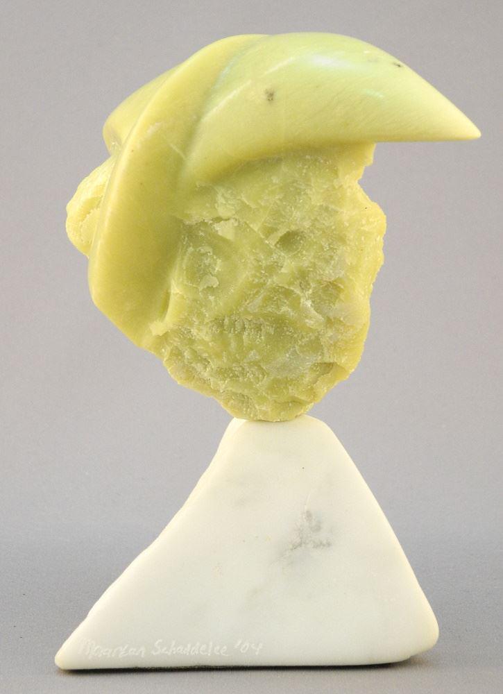 Marble "Fin" Carving signed Maarten Schaddelee '04, 5 (1 of 4)