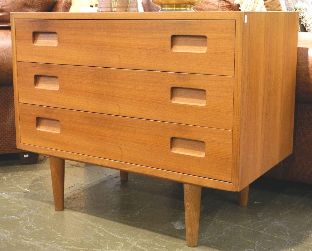 Poul Hundevad Danish Modern chest, 36" wide. (1 of 3)