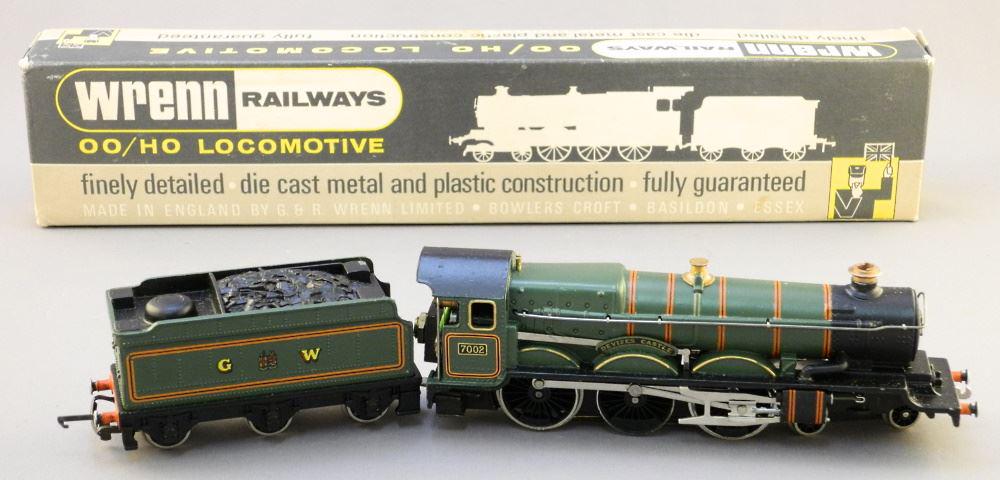 Wrenn oo/ho Locomotive: "W2222/ 4-6-0 Castle/ GWR". (1 of 1)