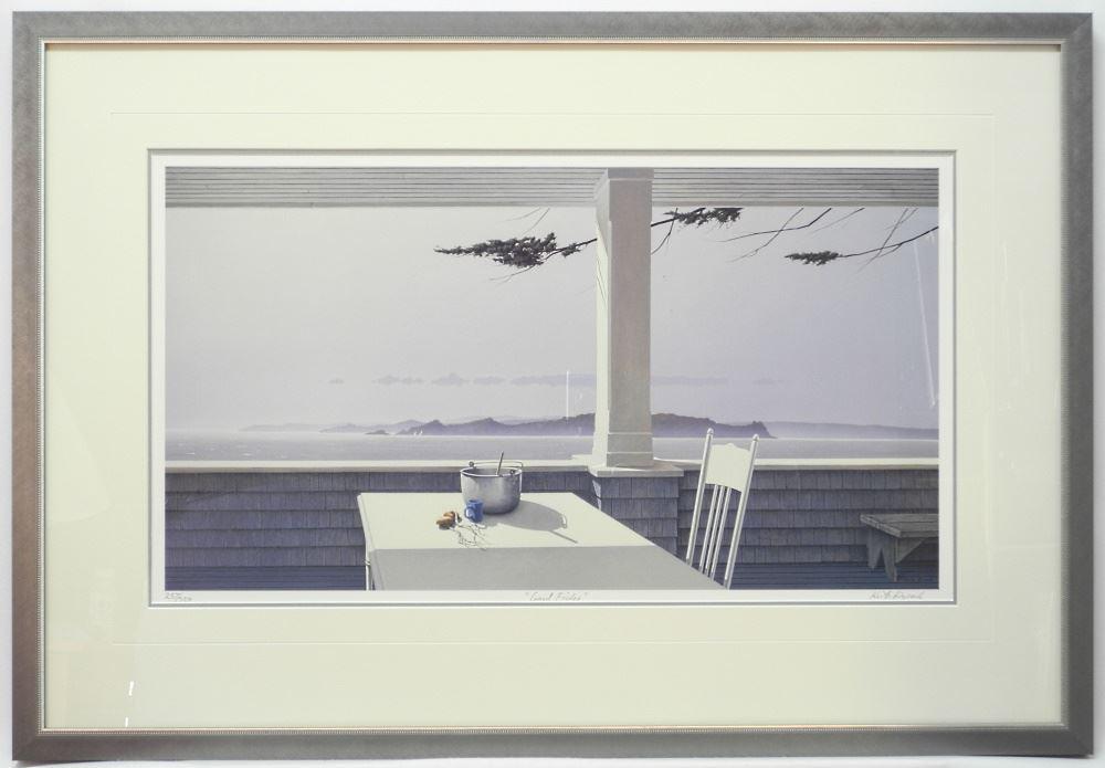 Limited Edition Print signed Keith Hiscock, 257/750, 12 (1 of 2)