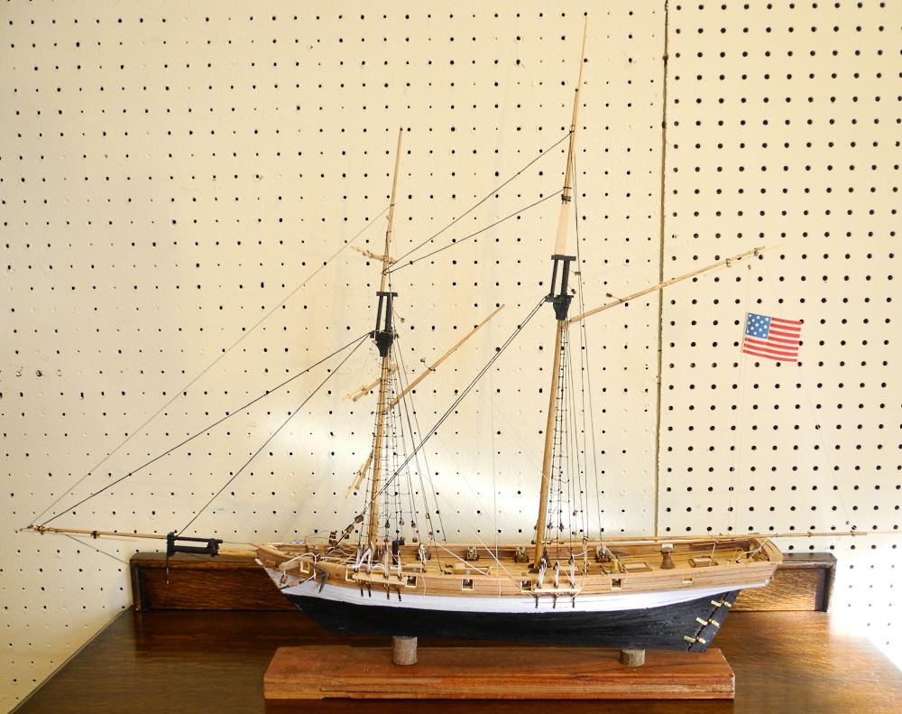 Model Ship "The Lynx", 35 1/2" length. (1 of 2)