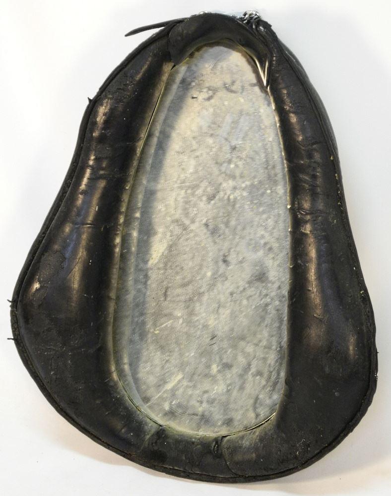 Leather Horse Hames Mirror, 22 1/2" high. (1 of 1)