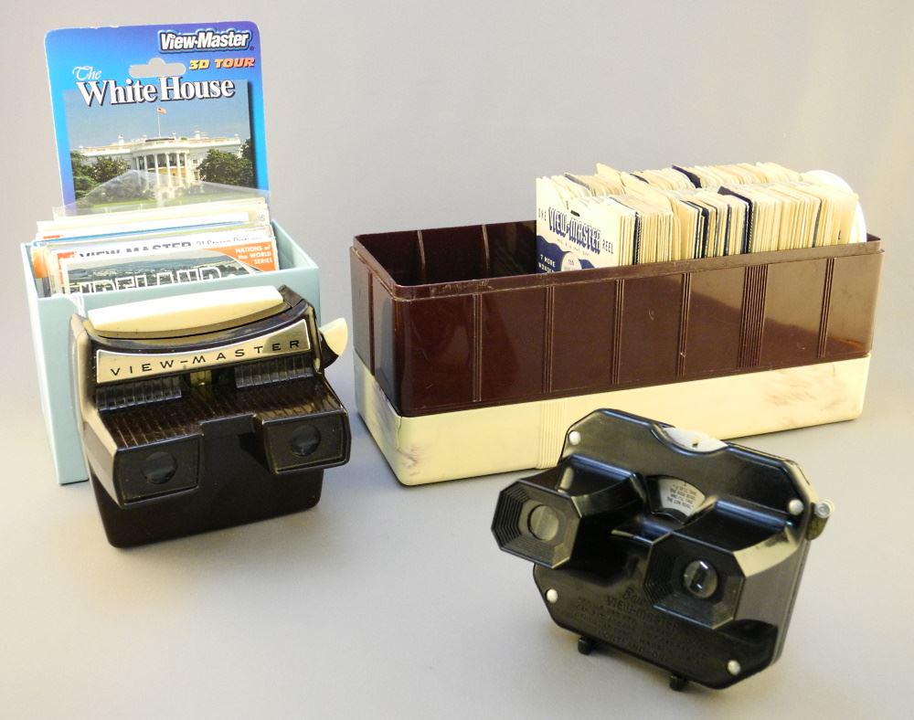 2 View Master Viewers & Assorted Slides. (1 of 1)