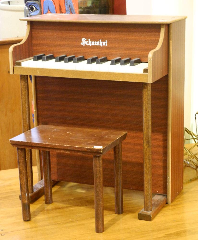 Schoenhut Child's Piano, 20" high. (1 of 2)