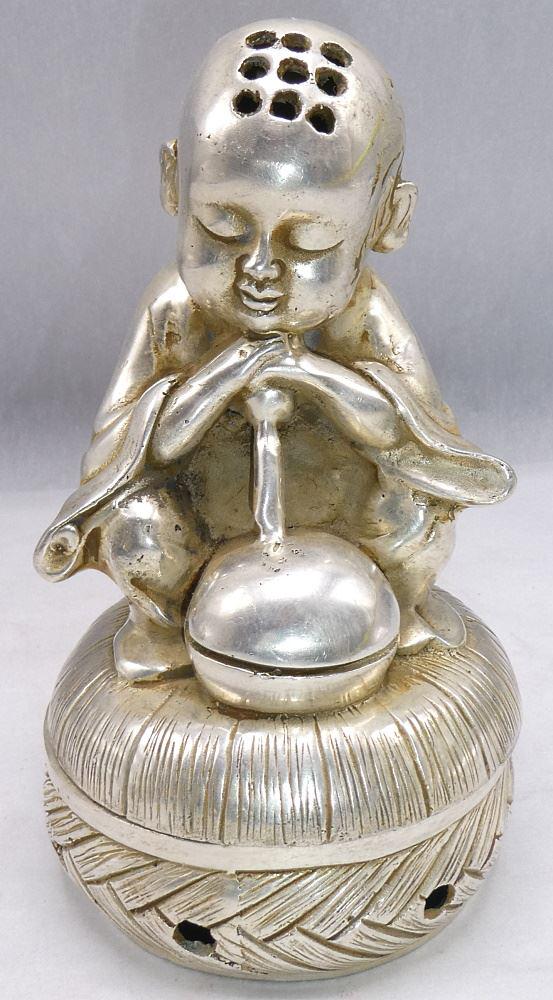Japanese Export "Good Dream" Incense Burner, 6 1/2" (1 of 4)