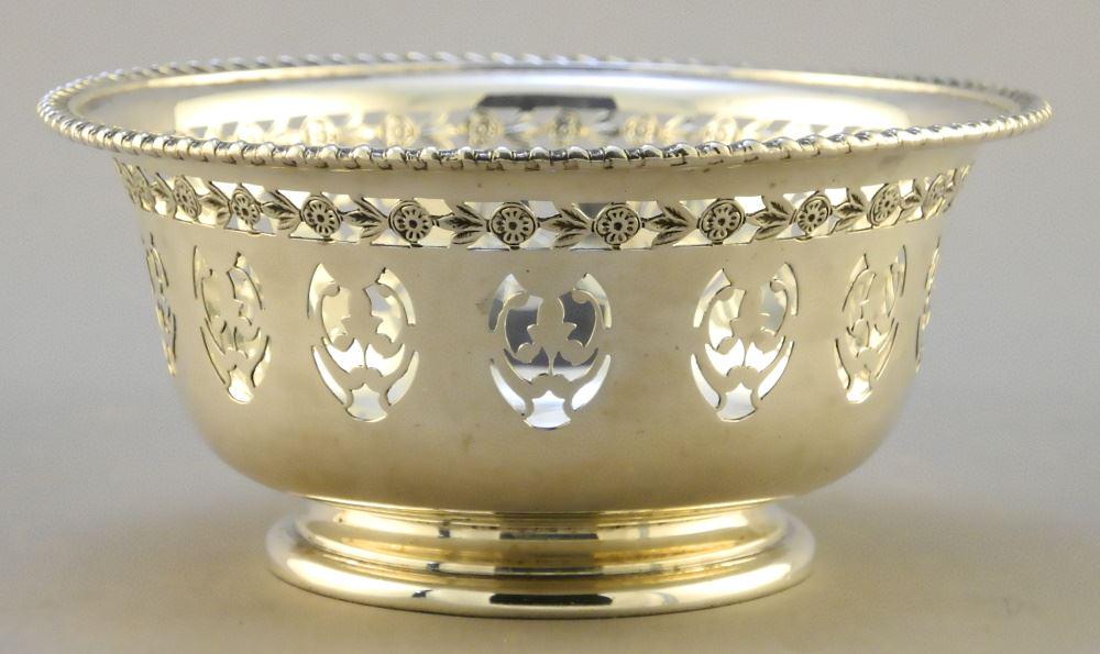 Birks Sterling Silver Bowl, 120 grams, 4 3/4" diameter (1 of 3)