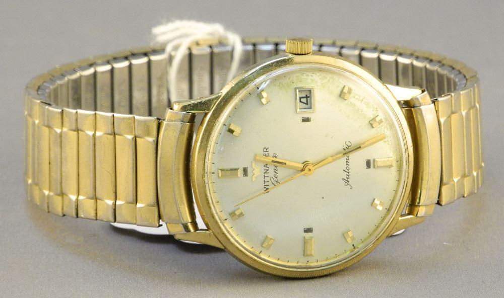 Vintage Men's Wittenauer Swiss Gold Plated Automatic (1 of 1)