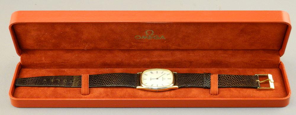Omega DeVille Wristwatch in Case. (1 of 3)