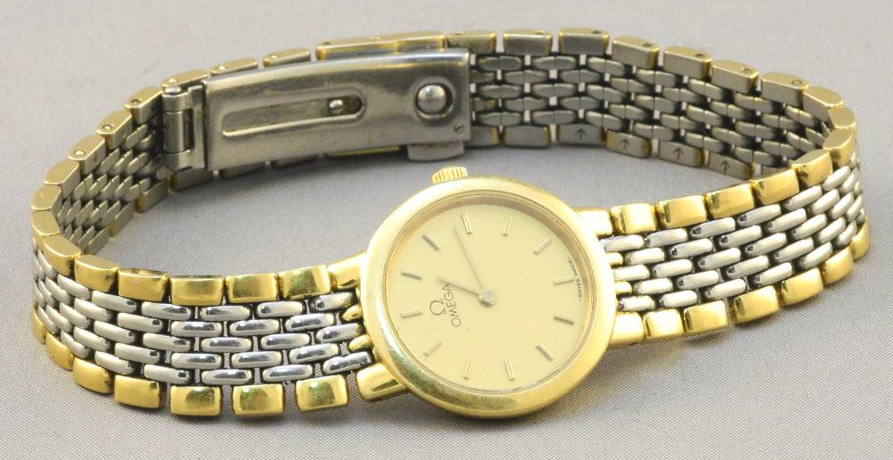 Omega DeVille Ladies Wristwatch, serial # 54192725. (1 of 2)