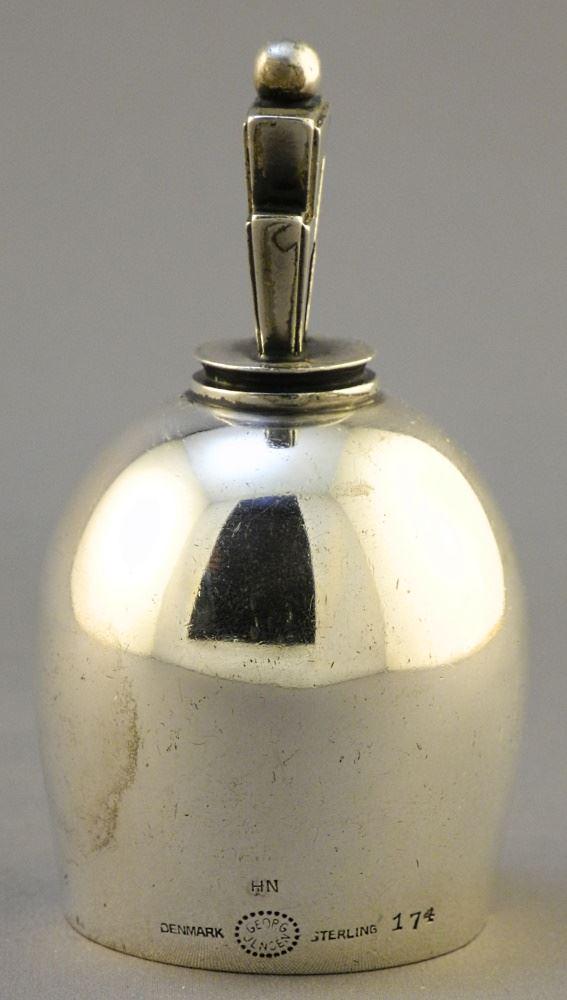 Georg Jensen Art Deco Dinner Bell, marked Denmark/ (1 of 5)
