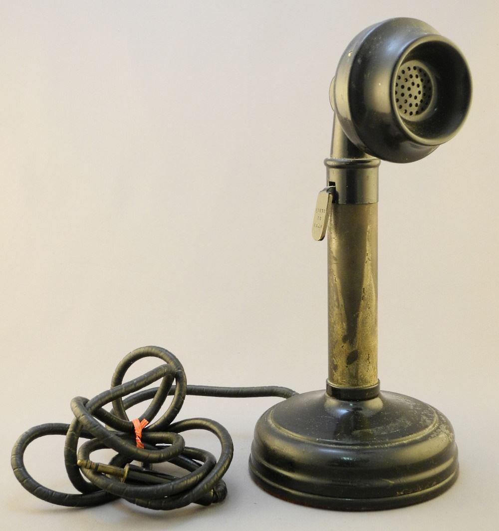 Vintage Airfield Microphone, 11 1/4" high.: Vintage Airfield Microphone, 11 1/4" high.